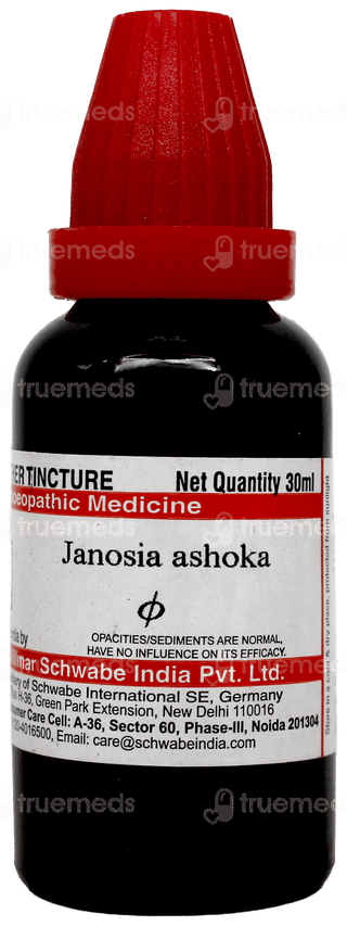 Dr Willmar Schwabe Janosia Ashoka Q Mother Tincture 30Ml